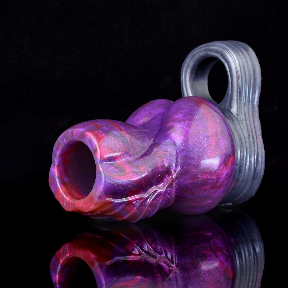 Monsterdildo Penisring Penishülle Sexspielzeug für Männer - Beast Penisvergrößerer Kondom