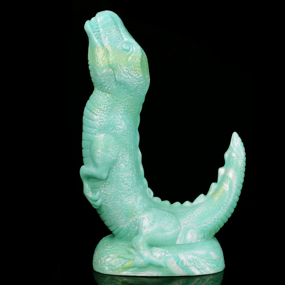 Strapless Dinosaur Monster Dildo Butt Plug - Exotic Realistic Silicone Anal Dildos Female Sex Toy