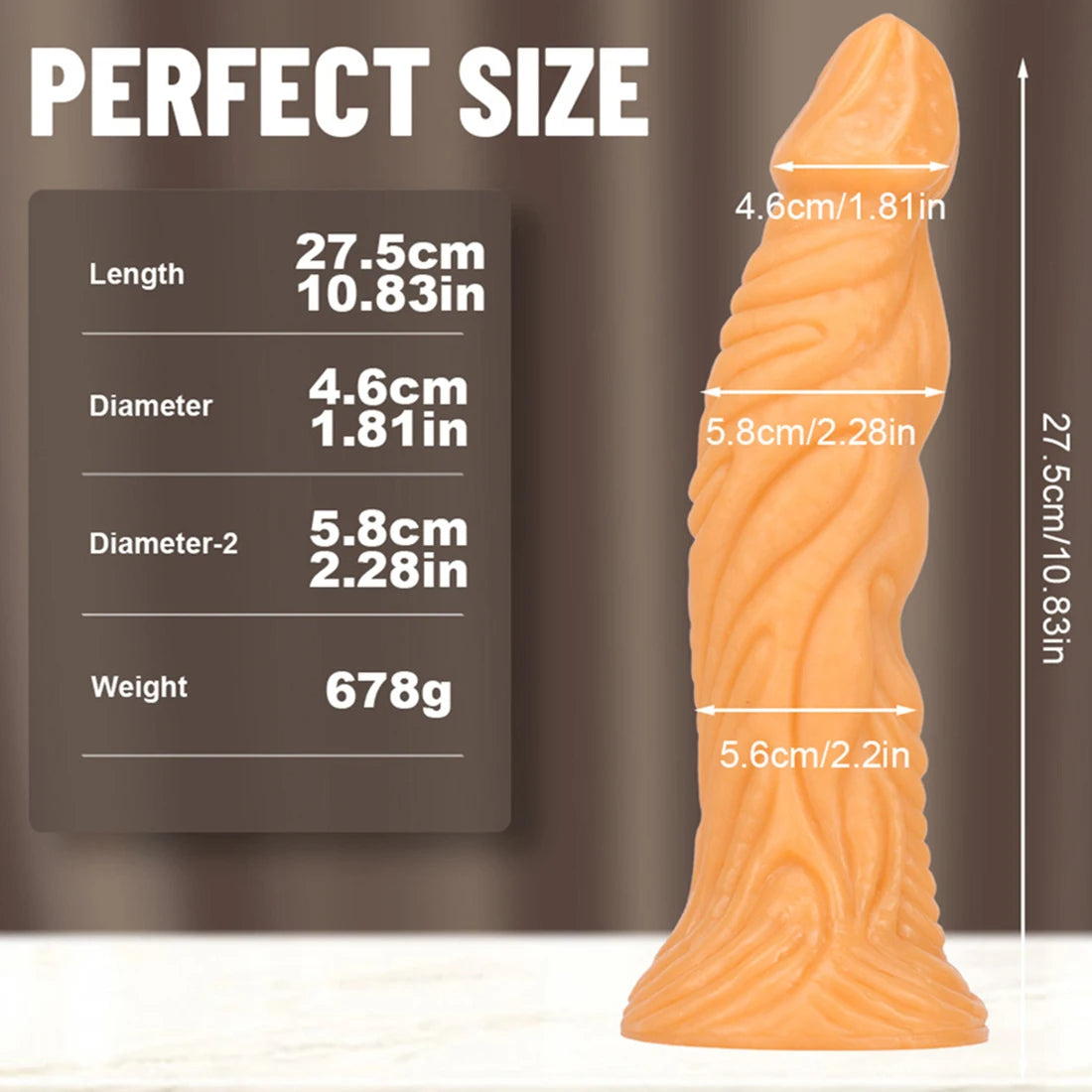 Groer Monster-Dildo, Anal-Dilatator, Buttplug exotischer Riesen-Ana Domlust Groer Monster-Dildo, Anal-Dilatator, Buttplug exotischer Riesen-Ana Domlust