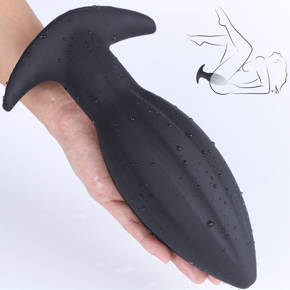 Big Threads Butt Plug - Silicone Anal Dildo Sex Toys for Women Men