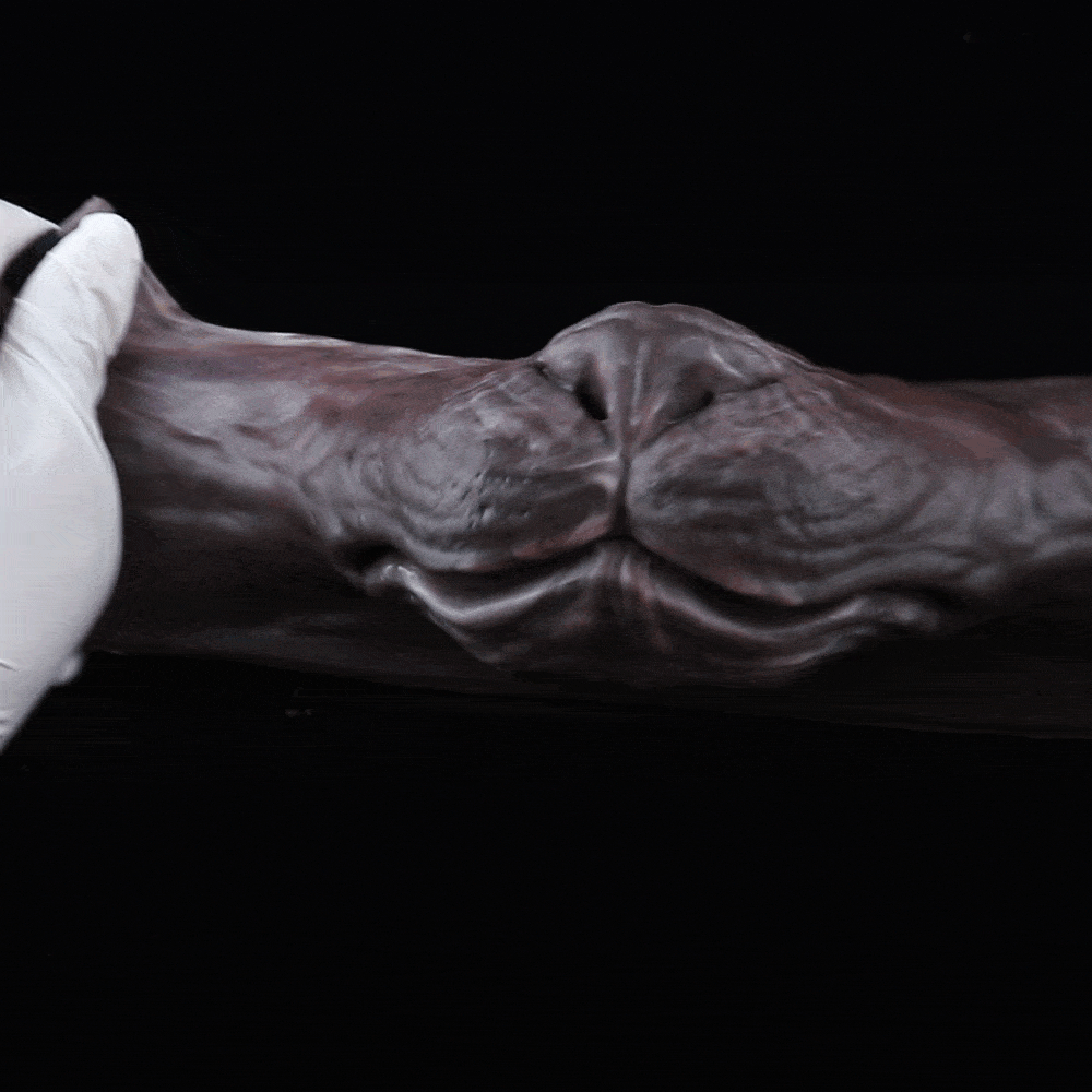 Masque de renard en silicone enchanteur pour bal masqué – Cagoule souple pour BDSM et jeux de rôle érotiques