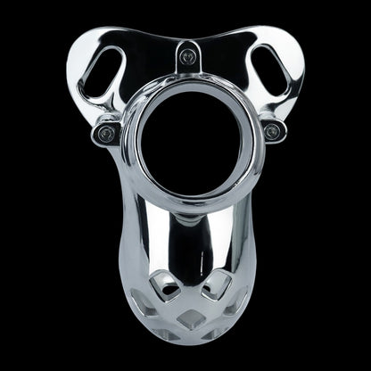 Metal Bondage Strap-On Sheath Underwear - Erectile Support BDSM Toy for Men