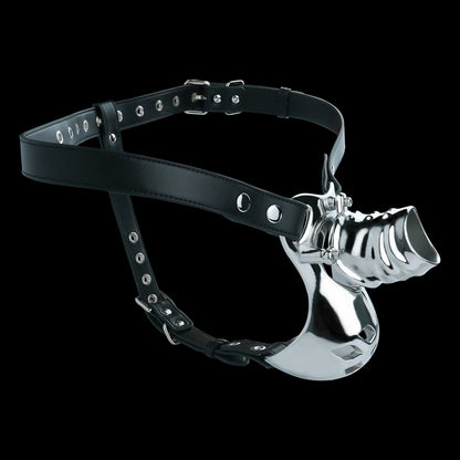 Metal Bondage Strap-On Sheath Underwear - Erectile Support BDSM Toy for Men