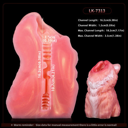 Alien Wolf Silikon Fantasy Torso Sexpuppe – Einzigartige Pussy Stimulation & Männliche Sexspielzeuge