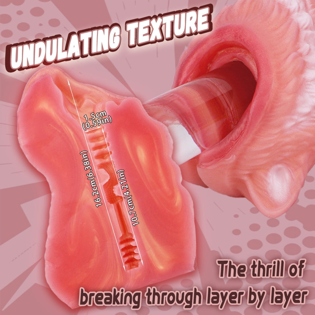 Alien Wolf Silikon Fantasy Torso Sexpuppe – Einzigartige Pussy Stimulation & Männliche Sexspielzeuge