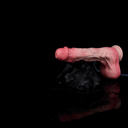 10-Inch Extra Long Squirt Simulated Dildo - Fantasy Female Vaginal Insertion Masturbation Toy