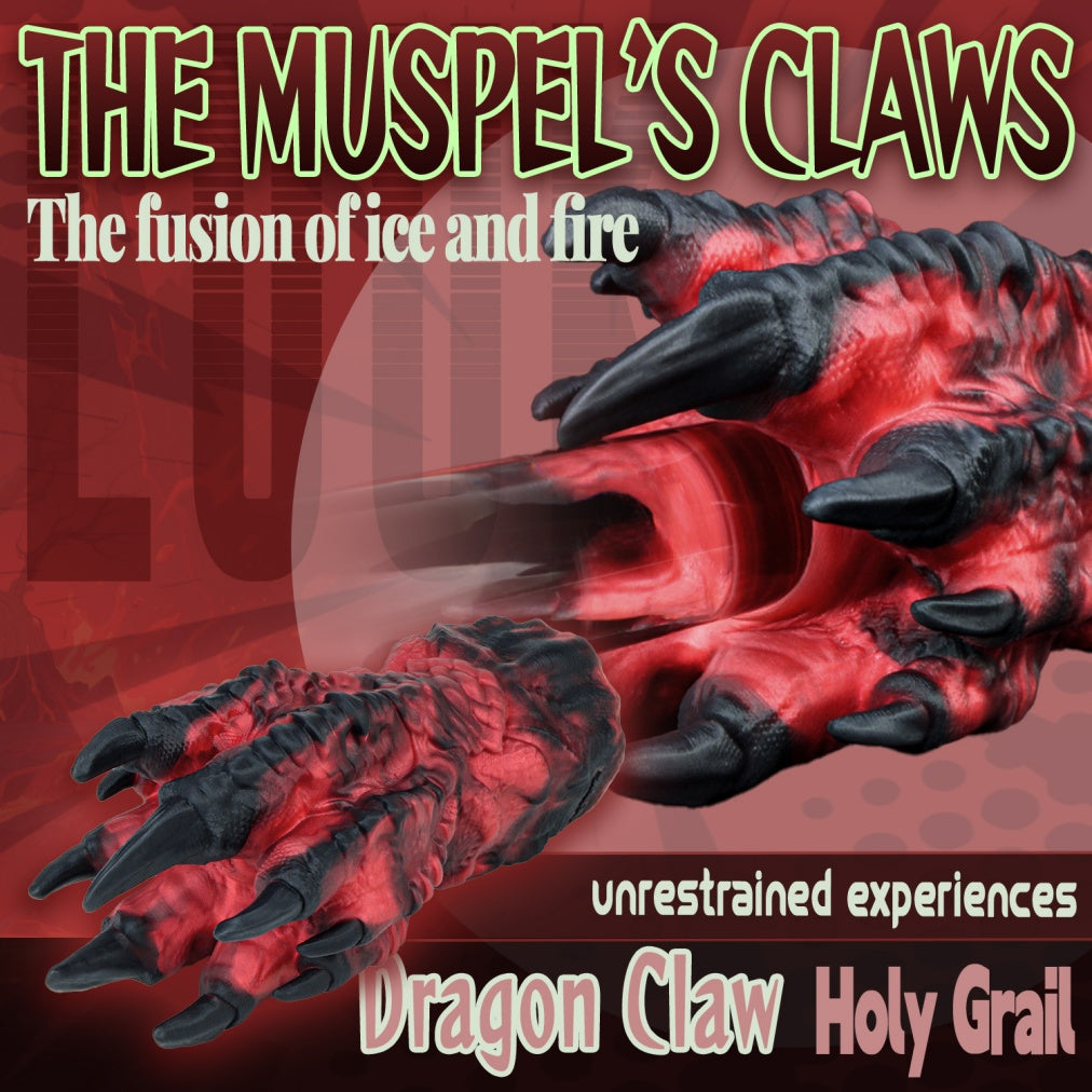 Masturbateur de poche Dragon Claw Alien Fetish - Jouet sexuel masculin en silicone au design discret pour un massage intense et un orgasme