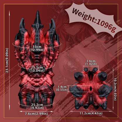 Masturbateur de poche Dragon Claw Alien Fetish - Jouet sexuel masculin en silicone au design discret pour un massage intense et un orgasme