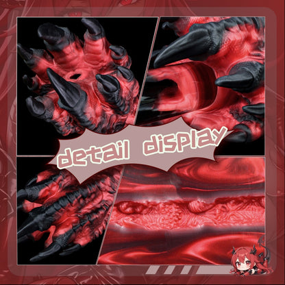 Masturbateur de poche Dragon Claw Alien Fetish - Jouet sexuel masculin en silicone au design discret pour un massage intense et un orgasme