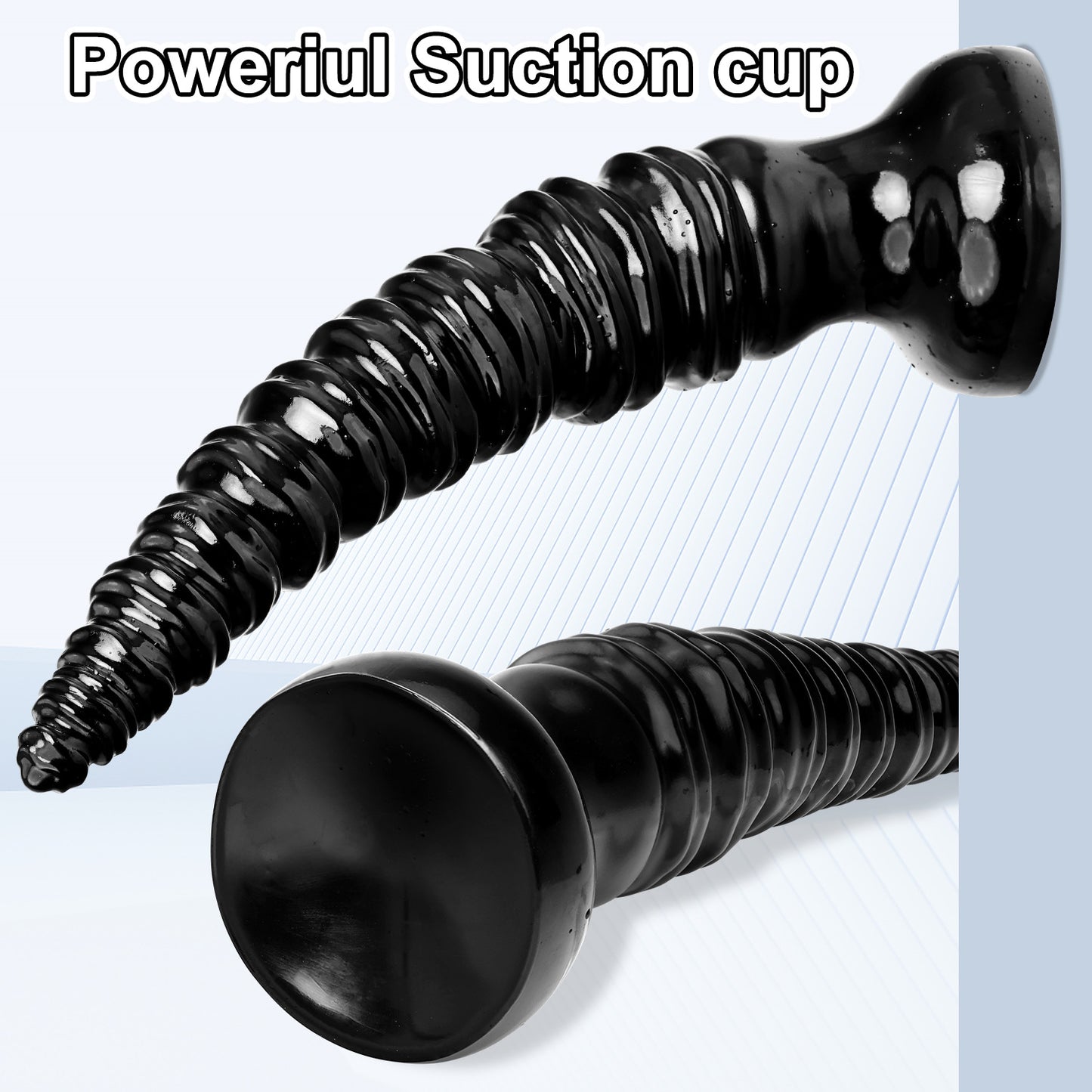 16 inch Huge Anal Dildo Butt Plug - Sprial Deep Women Masturbating Big Giant Sex Toys