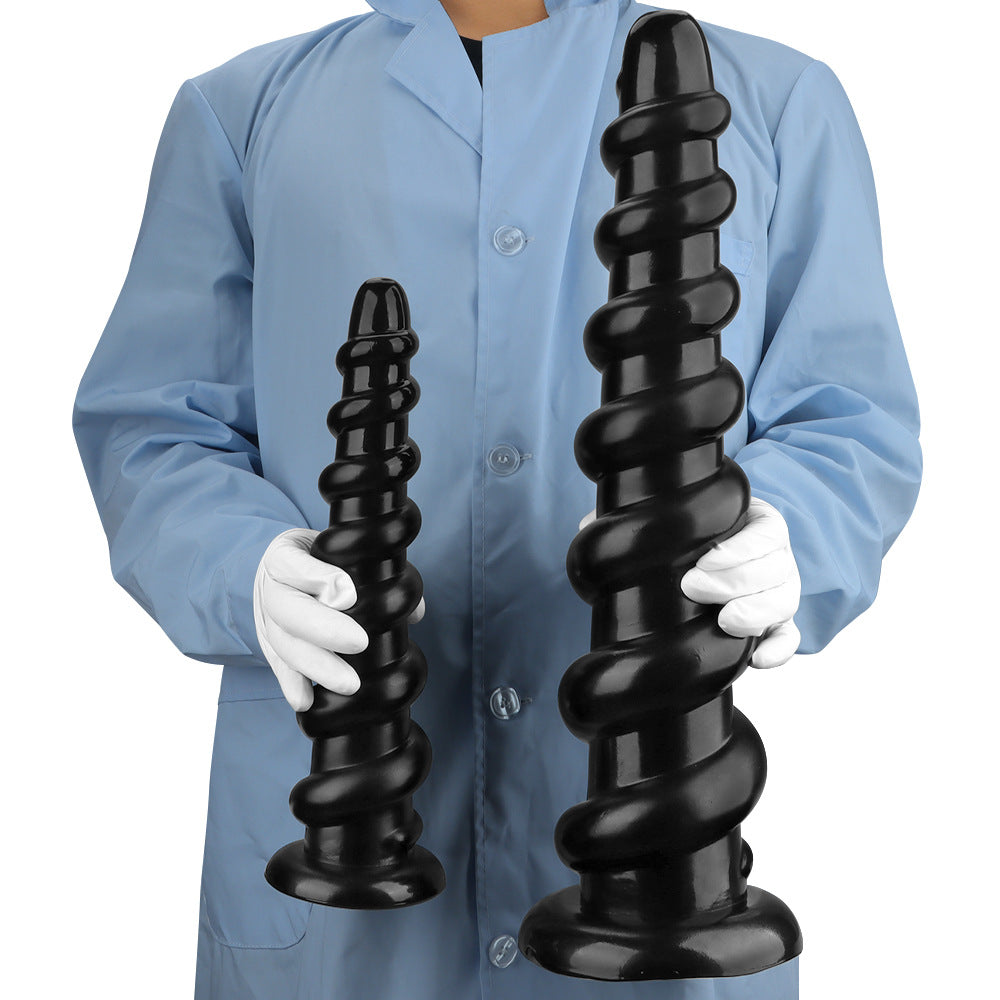 Big Black Huge Dildo Masturbator - Oversized Deep Vaginal Anal Masturbation Sex Toys for Women