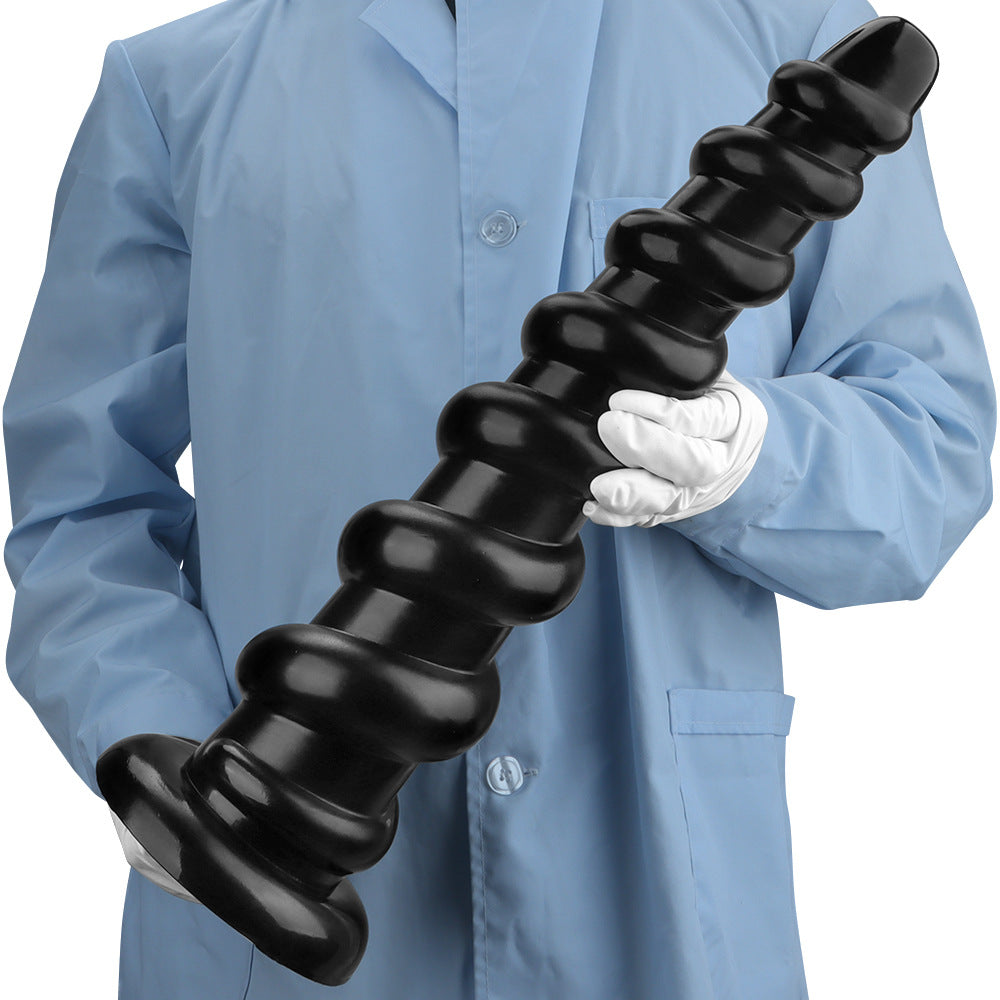 Big Black Huge Dildo Masturbator - Oversized Deep Vaginal Anal Masturbation Sex Toys for Women