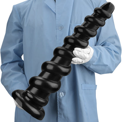 Big Black Huge Dildo Masturbator - Oversized Deep Vaginal Anal Masturbation Sex Toys for Women