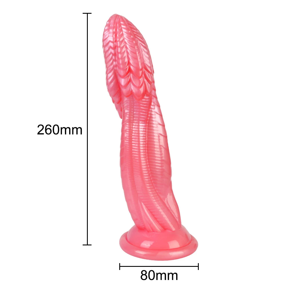 Gode ​​Monstre Réaliste - Godes Serpent Animal Masseur De Prostate Point G