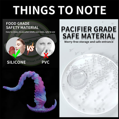 Extra Long Octopus Tentacle Anal Dildo Butt Plug - Monsterdildo Silicone Sex Toy for Men Women