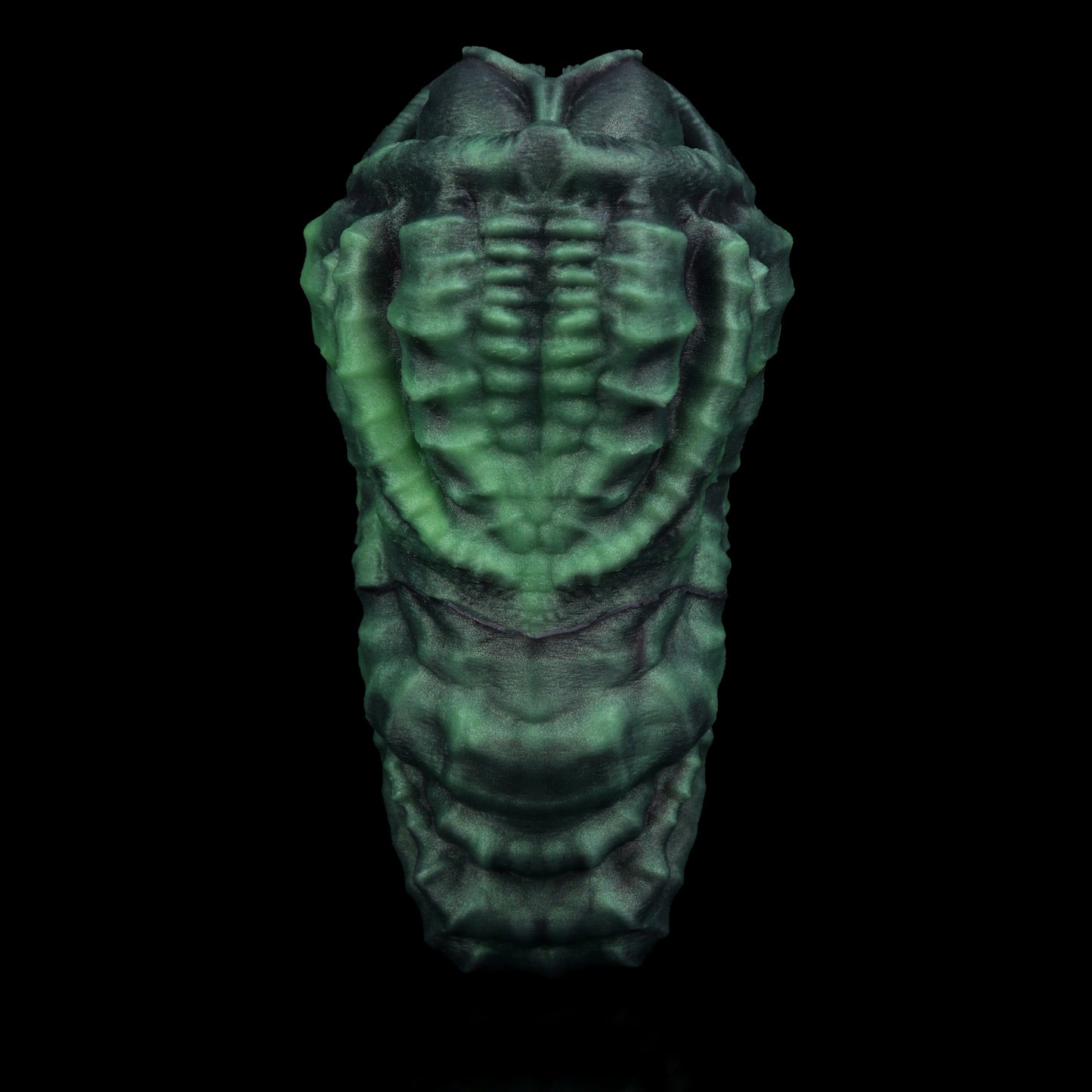 Mutant Flesh Pocket Pussy – Keratinised Creature Stroker | Platinum Silicone Fantasy Masturbator