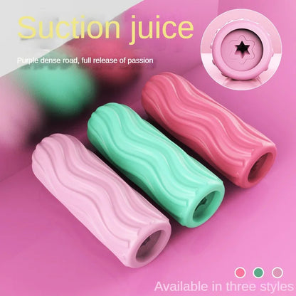 Silicone Pocket Pussy Male Masturbation Cup - Realistic Vagina Blowjob Sex Toy for Men