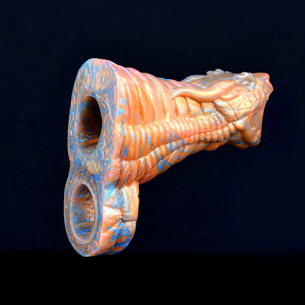 Domlust Dragon Monsterdildo Cock Sleeve Penis Enlarger Sex Toy for Men