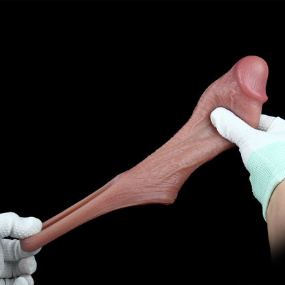 Roseveil Cock Sleeve | Realistic Pink Silicone Sheath with Retaining Ring
