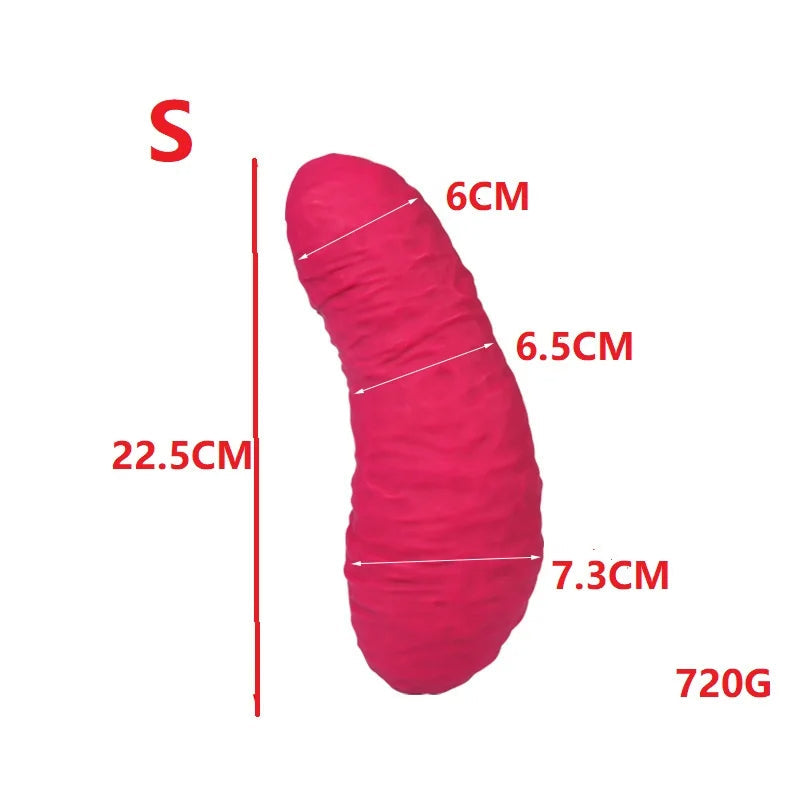 Thick Silicone Anal Prolapse Butt Plug - Super Soft Rectal Dilator Built Anal Toy - Domlust Thick Silicone Anal Prolapse Butt Plug - Super Soft Rectal Dilator Built Anal Toy - Domlust