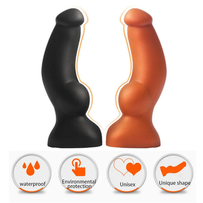 Riesiger Pferdedildo-Buttplug - Silikon-Monster-Tier-Anal-Saugnapf-Sexspielzeug
