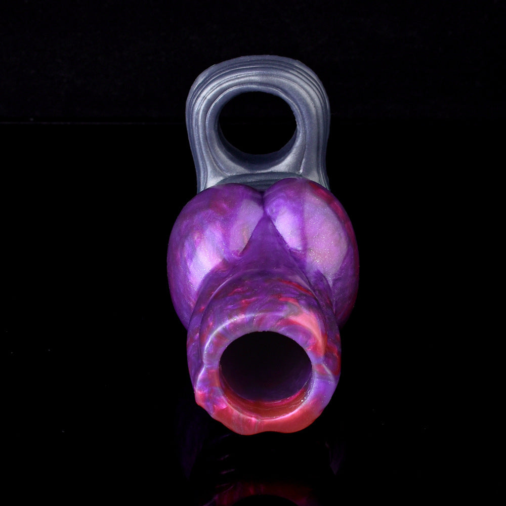 Monsterdildo Penisring Penishülle Sexspielzeug für Männer - Beast Penisvergrößerer Kondom