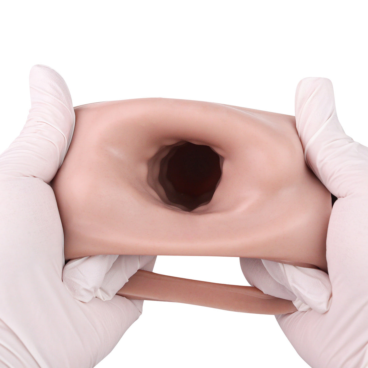 Gaine pour pénis Caramel Sunburst : étui en silicone liquide volumateur avec anneau de maintien intégré