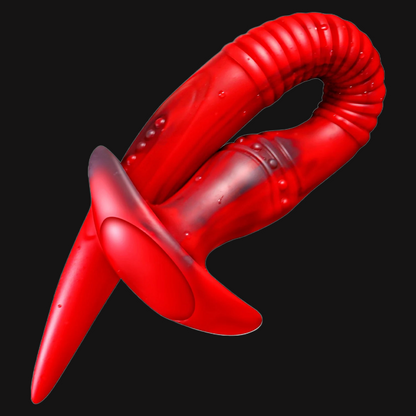 Plug anal à longue queue de 22 pouces - Gode anal en silicone pour hommes et femmes, jouets sexuels
