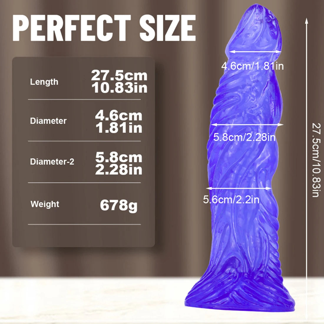 Groer Monster-Dildo, Anal-Dilatator, Buttplug exotischer Riesen-Ana Domlust Groer Monster-Dildo, Anal-Dilatator, Buttplug exotischer Riesen-Ana Domlust