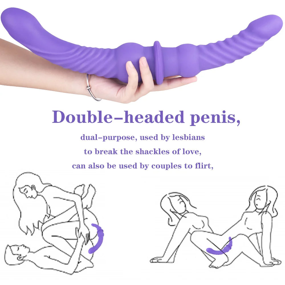 Doppelenddildos Analplug realistischer Dildo G-Punkt Prostata-Massag Domlust Doppelenddildos Analplug realistischer Dildo G-Punkt Prostata-Massag Domlust