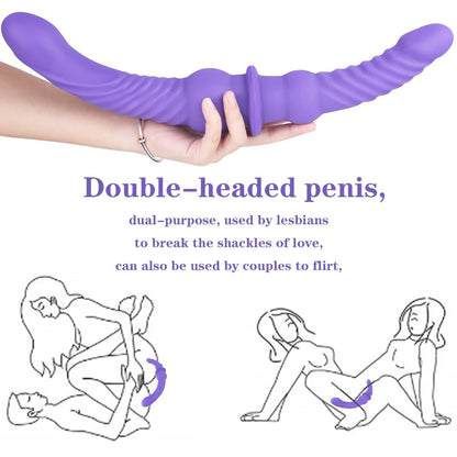 Double End Dildos Anal Plug - Realistic Dildo G Spot Prostate Massager Couple Sex Toys