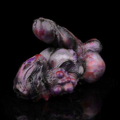 Void Swarm Alien Pussy & Anal Dildo – Deep Purple Dark Fantasy Tentacle Toy for Couples & Solo Play