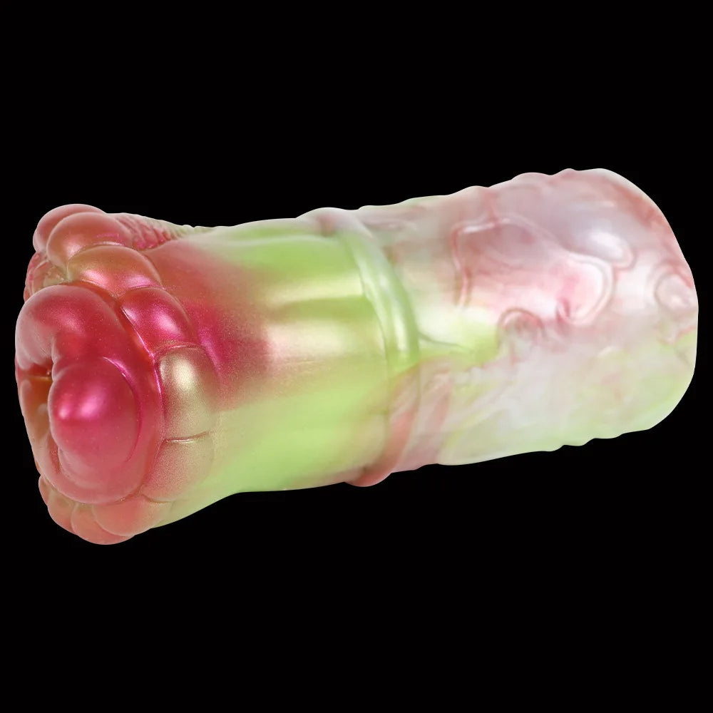 Monster Vagina Pocket Pussy Masturbation Cup - Silicone Exotic Penis Trainer Male Sex Toy