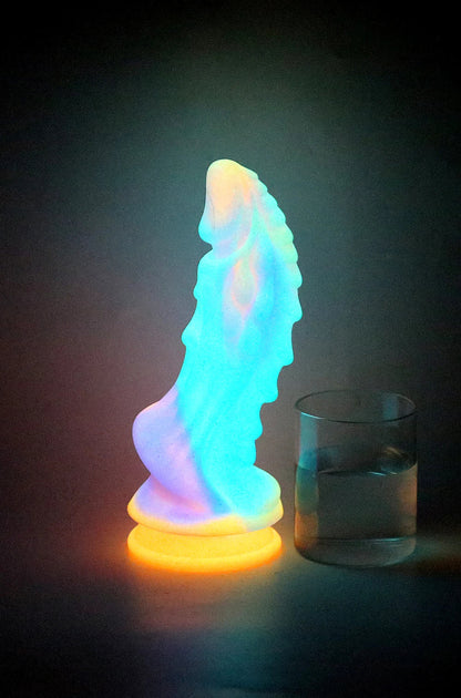 Gode ​​Monster Dragon - Plug anal lumineux coloré brillant gode anal Sex Toy