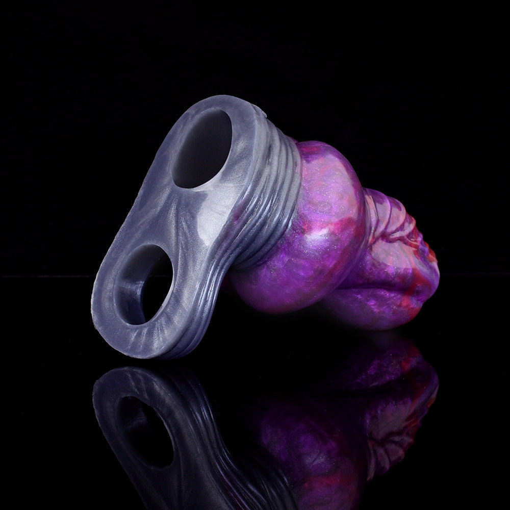 Monsterdildo Penisring Penishülle Sexspielzeug für Männer - Beast Penisvergrößerer Kondom