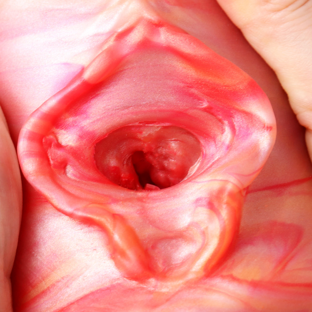 Chatte de poche réaliste couleur sang - Vagin réaliste, pénis, tasse de masturbation, jouet sexuel pour hommes