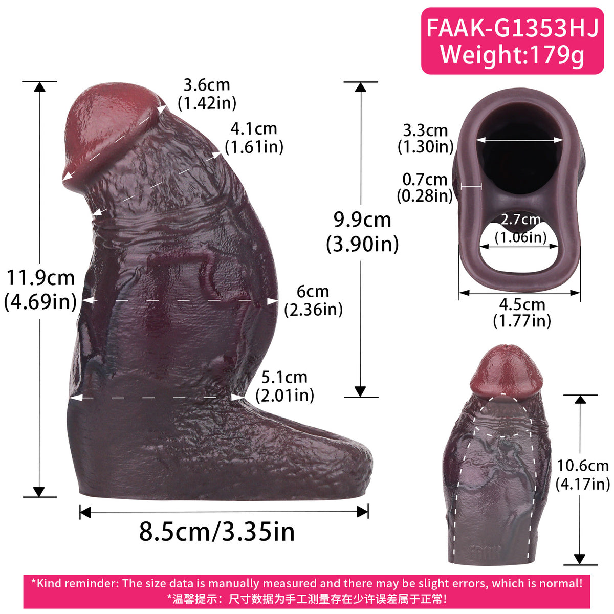 Midnight Onyx Cock Sleeve: Matte Black Girth Enhancer with Built-In Constriction Ring