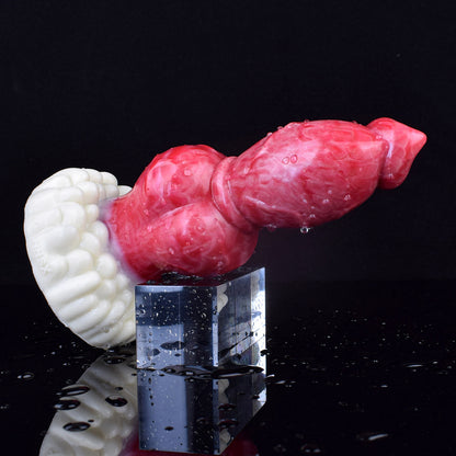 Fantaisie énorme gode pour chien - gros pénis animal noué vagin masturbateur plug anal jouet