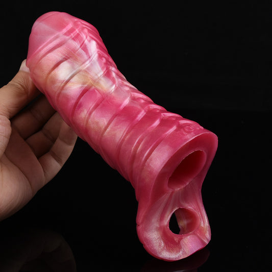 Drachen Penishülle Penisring Sexspielzeug für Männer - Silikon Monsterdildo Penisvergrößerer Sexshop