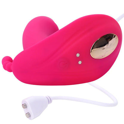 Realistischer vibrierender Dildo mit Klitoris-Saugfunktion, Analkugeln, Vibrator für Frauen – 3-in-1-Sexspielzeug für Frauen mit Fernbedienung