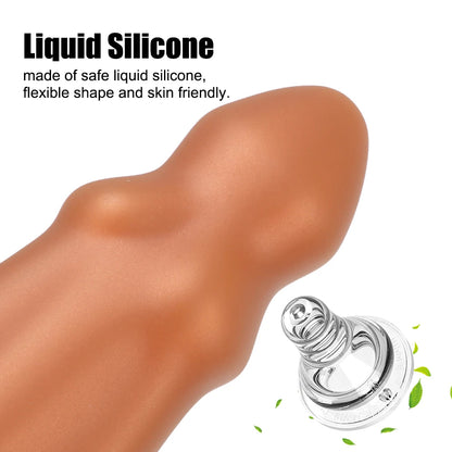 Huge Anal Dildo - Silicone Anal Expander Butt Plug Prostate Massager