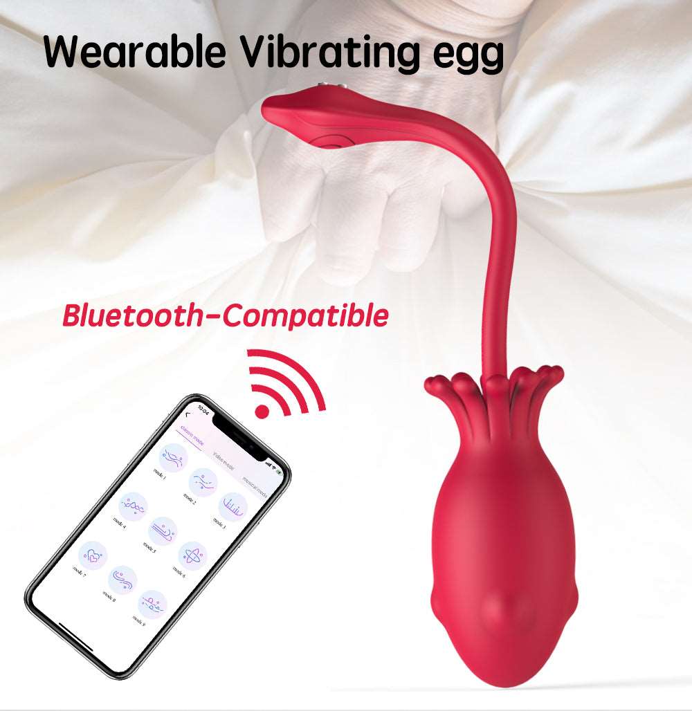 APP Remoter Gspot Vibrator - 360° Rotating Powerful Massage - Domlust Egg