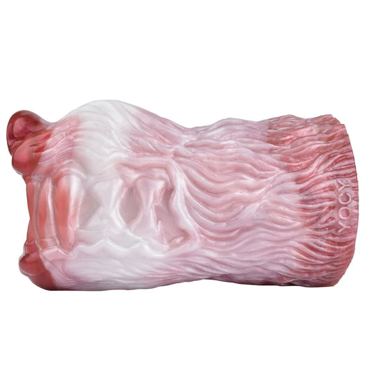 Alien Vagina Pocket Pussy Male Sex Toys - Silicone Pink Oral Penis Masturbation Cup