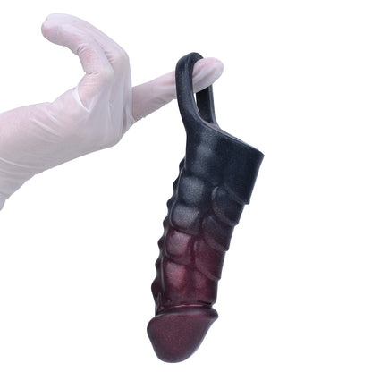 Realistic Glans Penis Cock Sleeve - Fantasy Cocksleeve Sheath Extender Male Sex Toys