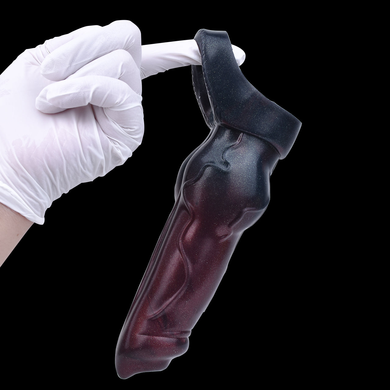 Dogdildo Cock Sheath Penis Sleeve Extender - Fantasy Knotted Pegging Sex Toys for Men