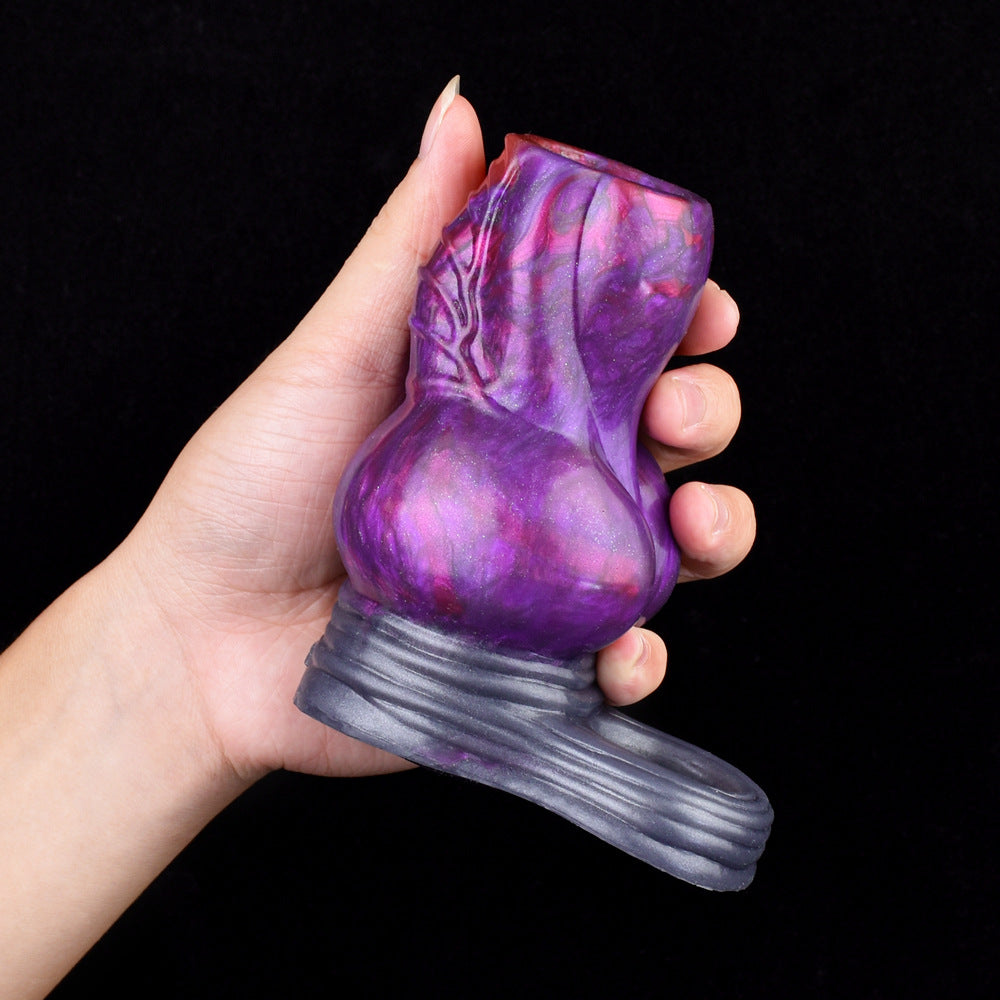 Monsterdildo Penisring Penishülle Sexspielzeug für Männer - Beast Penisvergrößerer Kondom