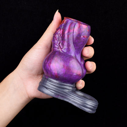 Monsterdildo Penisring Penishülle Sexspielzeug für Männer - Beast Penisvergrößerer Kondom