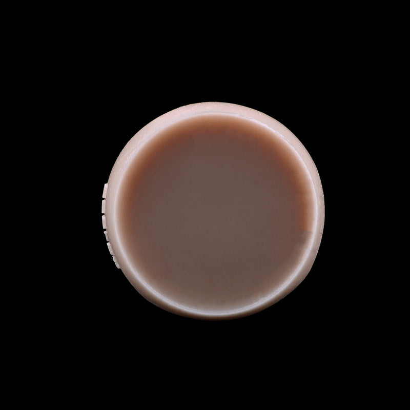 Spiral-Grip Anatomical Pocket Pussy – Platinum Liquid Silicone Stroker with Hand-Crafted Blush Finish