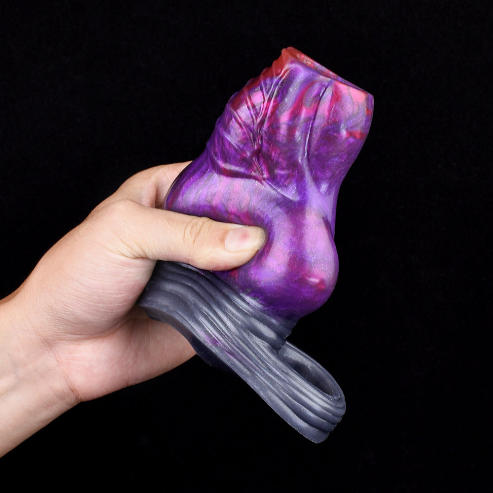 Monsterdildo Penisring Penishülle Sexspielzeug für Männer - Beast Penisvergrößerer Kondom