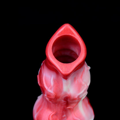 Hyänen-Penishülle mit Knoten - Fantasy Cockring Delay Trainer Extender Sexspielzeug für Männer